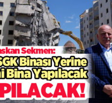 Erzurum Büyükşehir Belediye Başkanı Mehmet Sekmen, Kentsel dönüşümde hız kesmeyeceğiz.