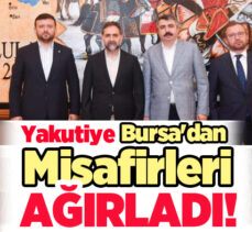 Başkan Uçar, Bursa Yıldırım Belediyesi Başkanı Oktay Yılmaz ile beraberindeki heyeti kabul etti!