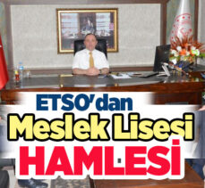 ETSO Başkanı Saim Özakalın, İl Milli Eğitim Müdürü Yakup Yıldız’a tebrik ziyaretinde bulundu.