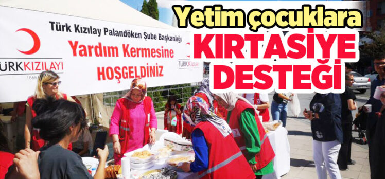 Erzurum’da bir grup gönüllü genç ve kadın, yetim çocuklara destek olmak için buluştular.