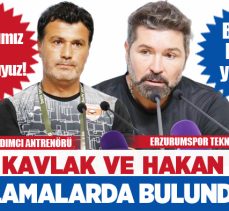 Adanaspor – Erzurumspor FK maçının ardından iki takımın teknik adamı açıklamalarda bulundu.