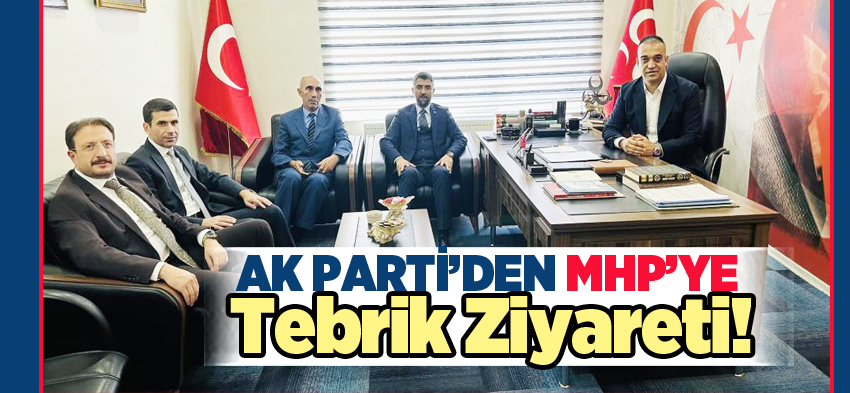 İl Başkanı Küçükoğlu, Merkez İlçe Başkanlarıyla birlikte  MHP’ye hayırlı olsun ziyaretine gitti.
