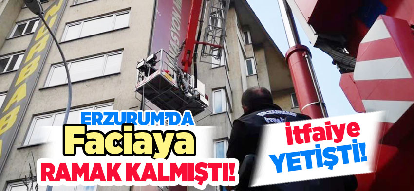 Erzurum’da sökülmeye başlayan tabelayı fark eden vatandaşlar durumu yetkililere haber verdi…