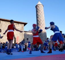 Erzurum GSİM ile ASKF tarafından organize edilen Amatör Spor Haftası,spor gösterileri ile kutlandı.