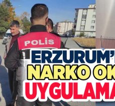 Erzurum Narkotik Suçlarla Mücadele Şube Müdürlüğünce narko okul uygulaması yapıldı.