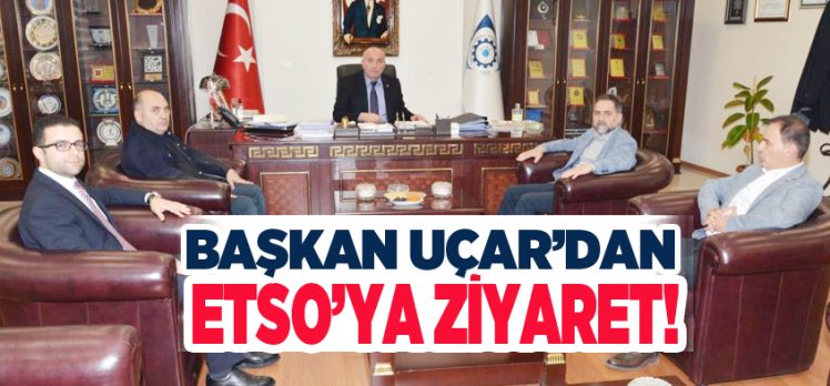 Yakutiye Belediye Başkanı Mahmut Uçar’dan Erzurum Ticaret ve Sanayi Odası’na ziyaret.