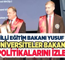 Üniversiteler müfredatımızı ve neyi amaçladığımızı izleyerek gençlerimizi bu şekilde yetiştirmeli.