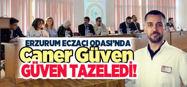TEB 13’üncü Bölge Erzurum Eczacı Odası, Olağan Seçimli Genel Kurulunu gerçekleştirdi.