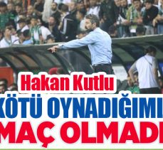 Erzurumspor FK Teknik Direktörü Hakan Kutlu ligin geride kalan 8 haftasını değerlendirdi.