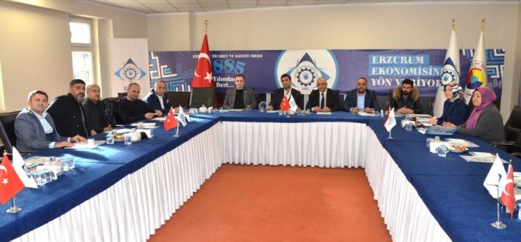 Erzurum Ticaret ve Sanayi Odası (ETSO), meslek gruplarının istişare toplantılarına devam ediyor.