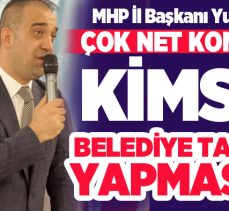MHP İl Başkanı Adem Yurdagül, “Cumhur İttifakımıza sadakatten hiçbir zaman şaşmayacağız.”