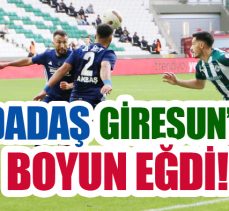 Deplasmanda Bitexen Giresunspor ile karşılaşan Erzurumspor FK maçtan 1-0 mağlup ayrıldı .