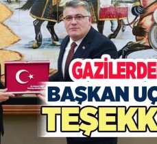 Türkiye Gaziler Derneği Erzurum Şubesi, Yakutiye Belediye Başkanı Mahmut Uçar’ı ziyaret etti.