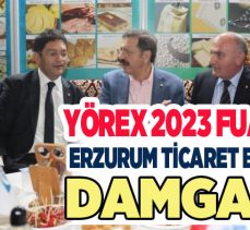 Antalya Yöresel Ürünler Fuarı (Yörex 2023 ) Fuarına Erzurum Ticaret Borsası damga vurdu.