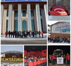 Erzurum Emniyeti Karayazı ilçesindeki 20 öğrenci için gezi programı düzenlendi.