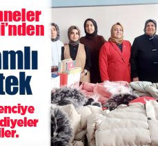 Türk Anneler Derneği kırsalda eğitim gören öğrencilere yönelik yardımlarını sürdürüyor.