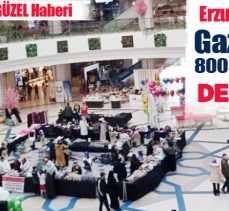 Erzurum Valiliğince ,MNG’ de kurulan “Gazze’ye Yardım Çarşısı” vatandaşlardan büyük ilgi gördü.