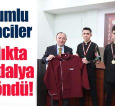 Erzurumlu öğrenciler Modern Türk Mutfağı” ekip yarışmasında 3 altın madalya kazandı.