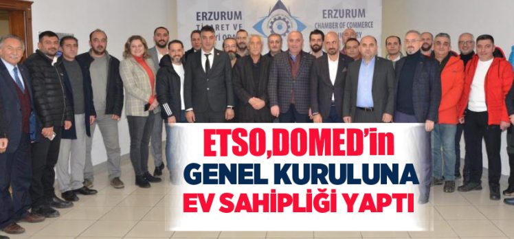 Doğu Anadolu Medikalciler Derneği’nin 4. 0lağan Genel Kurulu,ETSO ev sahipliğinde gerçekleştirildi.