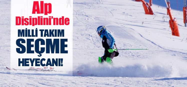 Kayak Federasyonu Alp Disiplini FIS-YOG Milli Takımı seçme müsabakaları Erzurum’da tamamlandı.