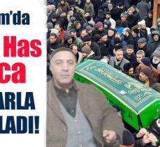 Erzurum sevilen alimlerinden Hıdır Has Hoca Narmanlı Camii’nden son yolculuğuna uğurlandı.