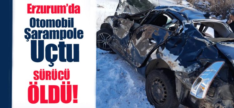 Erzurum’un Köprüköy ilçesinde meydana gelen trafik kazasında sürücü hayatını kaybetti.