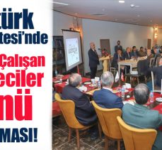 Rektör Çomaklı, Gazeteciler Günü’nde yerel ve ulusal medya mensuplarıyla bir araya geldi.