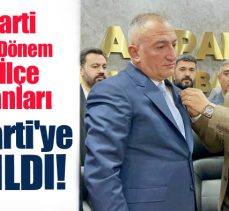 İYİ Parti önceki dönem Erzurum İl Başkanı ve İlçe Başkanları istifa ederek AK Parti’ye katıldı.