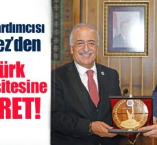 Sanayi ve Teknoloji Bakan Yardımcısı Dr. Çetin Ali Dönmez, Atatürk Üniversitesini ziyaret etti.