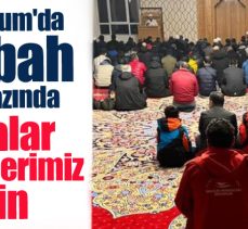 Erzurum’da, şehit askerlerimiz adına okunan hatimlerin duası Darülfünun Cami’sinde yapıldı.