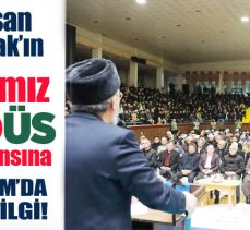 İFAM Başkanı Dr. İhsan Şenocak’ın Kudüs Davası’nı anlattığı şehirlerden biri de Erzurum oldu.