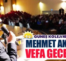 Özel Güneş Koleji Vatan Şairi Mehmet Akif Ersoy’u 87. ölüm yıldönümünde unutmadı.