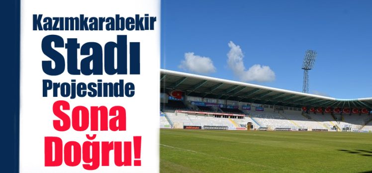 Erzurum Kazım Karabekir Stadı’nda yenileme projesi ile alakalı sona doğru gelindiği açıklandı.