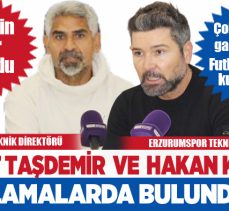 Erzurumspor FK – Bodrum FK maçının ardından iki takımın teknik direktörleri açıklamalarda bulundu.