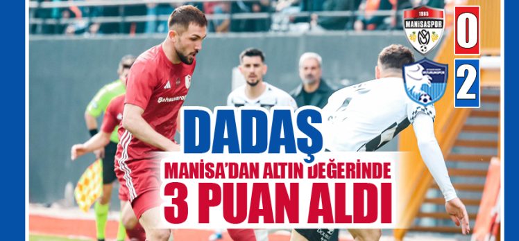 Trendyol 1. Lig’in 20. haftasında Manisa FK ile karşılaşan Erzurumspor deplasmanda 3 puan aldı!