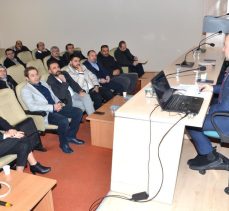Erzurum Ticaret ve Sanayi Odası’ nda, “Yeşil sanayi destek programı” bilgilendirme toplantısı.