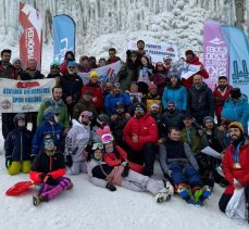 Türkiye Buz Tırmanışı Şampiyonası Palandöken’de yapıldı, başarılı sporcular madalyalarını aldı.
