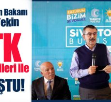 Milli Eğitim Bakanı Yusuf Tekin, Erzurum’da sivil toplum kuruluşu temsilcileriyle bir araya geldi.