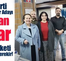 İYİ Parti Erzurum Büyükşehir Belediye Başkan Adayı Canan Uçar seçmene önemli mesajlar veriyor.