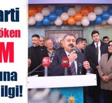 AK Parti Palandöken İlçe Seçim Koordinasyon Merkezi,1.Marketlerde düzenlenen törenle açıldı.