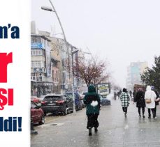Meteoroloji 12. Bölge Müdürlüğü tahminlerine göre Erzurum’da 2 günlük kar yağışı başladı.