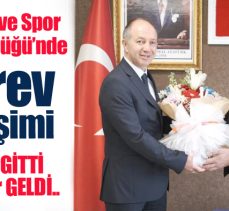 Erzurum Gençlik ve Spor İl Müdürlüğü’nün yeni müdürü Levent Çakmur resmen göreve başladı.