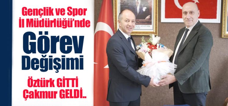 Erzurum Gençlik ve Spor İl Müdürlüğü’nün yeni müdürü Levent Çakmur resmen göreve başladı.