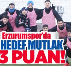  Erzurumspor FK, hafta sonu karşılaşacağı Astor Enerji Şanlıurfaspor maçı hazırlıklarını sürdürüyor.