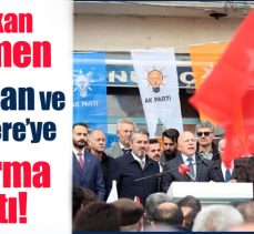 Büyükşehir Belediye Başkanı Mehmet Sekmen, Uzundere ve Horasan’da coşkuyla karşılandı.