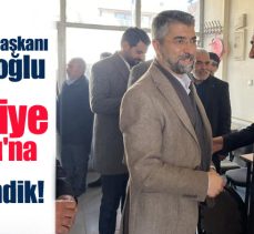 AK Parti İl Başkanı İbrahim Küçükoğlu, yerel seçimler çerçevesinde Çat ilçesine çıkarma yaptı.