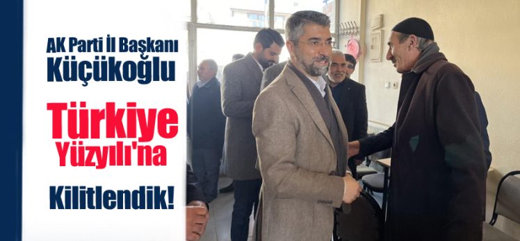 AK Parti İl Başkanı İbrahim Küçükoğlu, yerel seçimler çerçevesinde Çat ilçesine çıkarma yaptı.