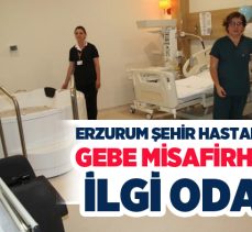 Erzurum Şehir Hastanesi’nde “Gebe Misafirhanesi Uygulaması” kadınların yeni gözdesi oldu.