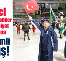 Erzurum’da başlayan 20. İşitme Engelliler Kış Olimpiyat Oyunları’nın açılış töreni gerçekleşti.