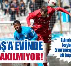 Erzurumspor FK Tuzlaspor’u  Kazım Karabekir’de 1-0 yenerek evindeki yenilmezlik serisini 8’e çıkardı.